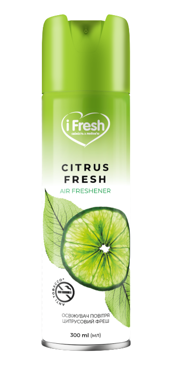 Освіжувач повітря IFRESH цитрусовий фреш 300 мл